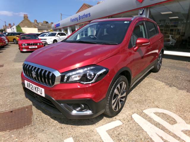 Suzuki Sx4 S-cross 1.4 Boosterjet 48V Hybrid SZ5 ALLGRIP 5dr Auto Hatchback Petrol Red