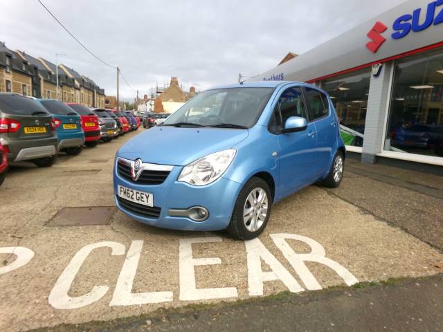 Vauxhall Agila 1.2 VVT ecoFLEX SE 5dr Hatchback Petrol Blue