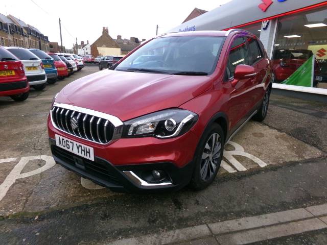 Suzuki Sx4 S-cross 1.4 Boosterjet SZ5 ALLGRIP 5dr Auto Hatchback Petrol Red