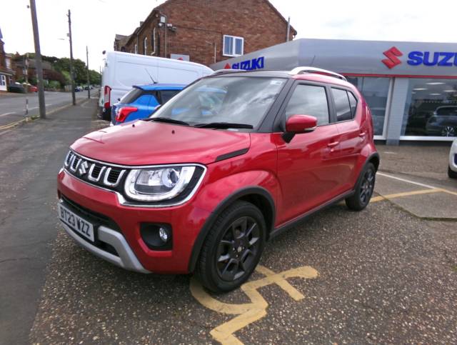 Suzuki Ignis 1.2 Dualjet 12V Hybrid SZ5 5dr Hatchback Petrol Red/ Black Roof