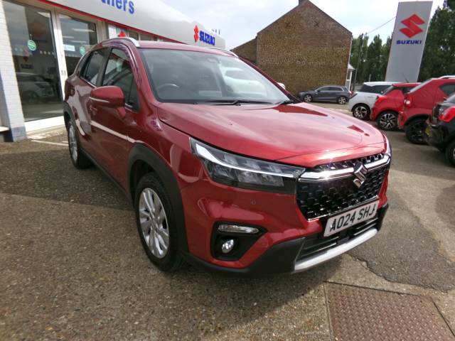 Suzuki S-Cross 1.4 Boosterjet 48V Hybrid Motion 5dr Hatchback Petrol Red