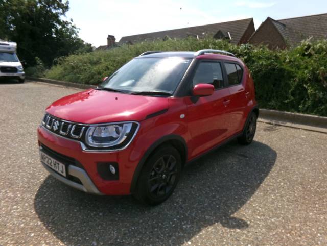 Suzuki Ignis 1.2 Dualjet 12V Hybrid SZ-T 5dr CVT Hatchback Petrol Red/Black Roof